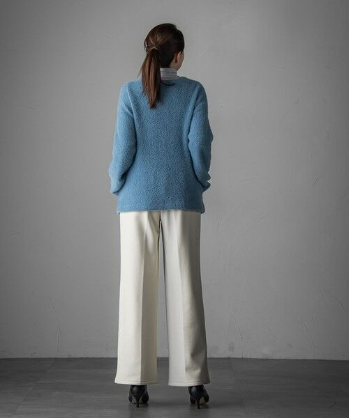 la.f... / ラ・エフ ニット・セーター | フェザーヤーンニットカーディガン | 詳細14