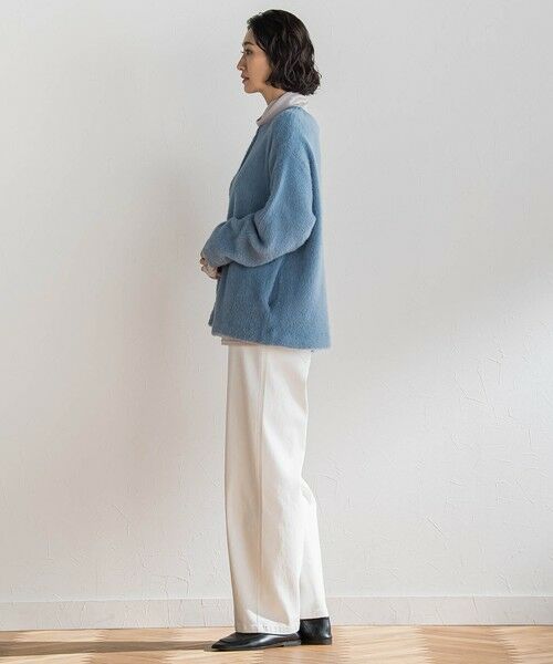 la.f... / ラ・エフ ニット・セーター | フェザーヤーンニットカーディガン | 詳細6