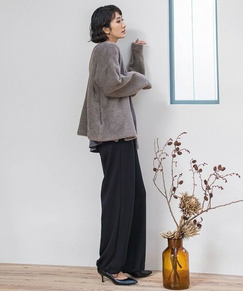 la.f... / ラ・エフ ニット・セーター | フェザーヤーンニットカーディガン | 詳細20