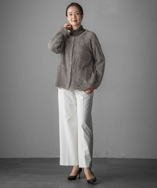 la.f... / ラ・エフ ニット・セーター | フェザーヤーンニットカーディガン | 詳細24