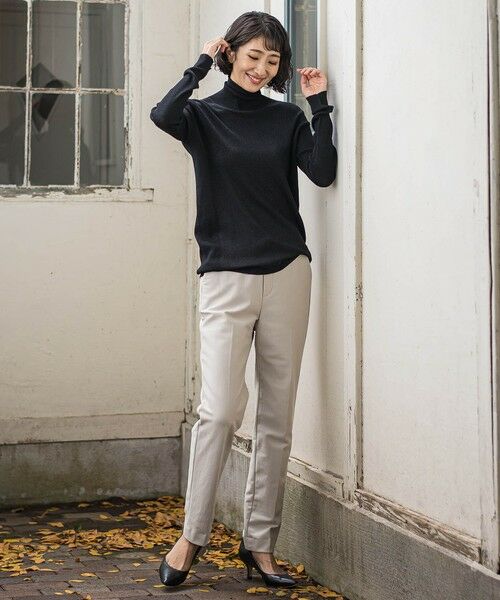 la.f... / ラ・エフ ニット・セーター | ラメリブタートルニット | 詳細3