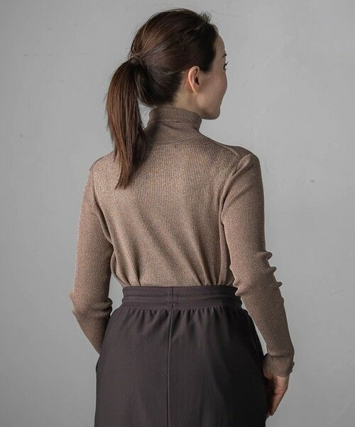 la.f... / ラ・エフ ニット・セーター | ラメリブタートルニット | 詳細20
