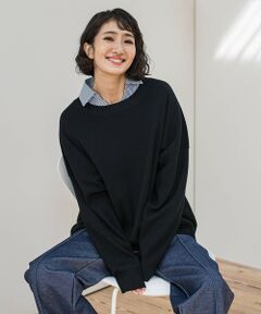 la.f... / ラ・エフ ニット・セーター | 【WEB限定】""3コーデが叶う2点セット""ニット×シャツ