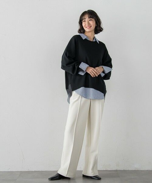 la.f... / ラ・エフ ニット・セーター | 【WEB限定/新色追加】""3コーデが叶う2点セット""ニット×シャツ | 詳細2