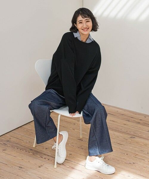 la.f... / ラ・エフ ニット・セーター | 【WEB限定/新色追加】""3コーデが叶う2点セット""ニット×シャツ | 詳細5