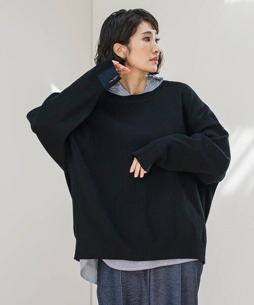 la.f... / ラ・エフ ニット・セーター | 【WEB限定/新色追加】""3コーデが叶う2点セット""ニット×シャツ | 詳細6