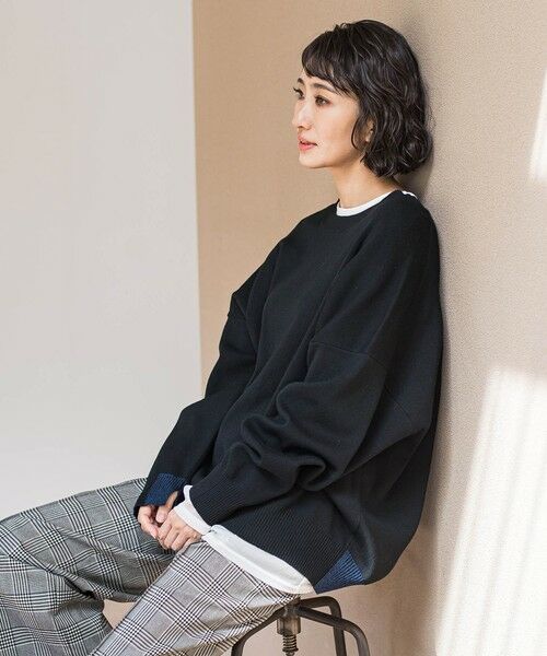 la.f... / ラ・エフ ニット・セーター | 【WEB限定/新色追加】""3コーデが叶う2点セット""ニット×シャツ | 詳細10