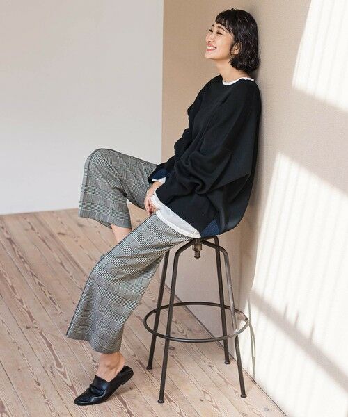 la.f... / ラ・エフ ニット・セーター | 【WEB限定/新色追加】""3コーデが叶う2点セット""ニット×シャツ | 詳細11