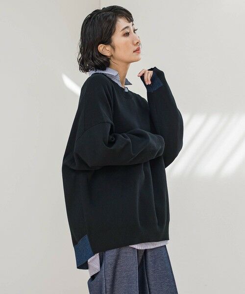 la.f... / ラ・エフ ニット・セーター | 【WEB限定】""3コーデが叶う2点セット""ニット×シャツ | 詳細5