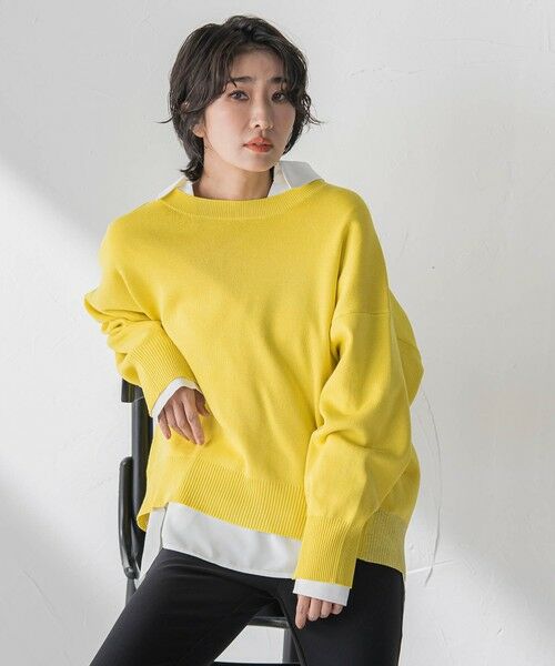 la.f... / ラ・エフ ニット・セーター | 【WEB限定/新色追加】""3コーデが叶う2点セット""ニット×シャツ | 詳細29