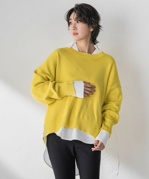 la.f... / ラ・エフ ニット・セーター | 【WEB限定/新色追加】""3コーデが叶う2点セット""ニット×シャツ | 詳細30