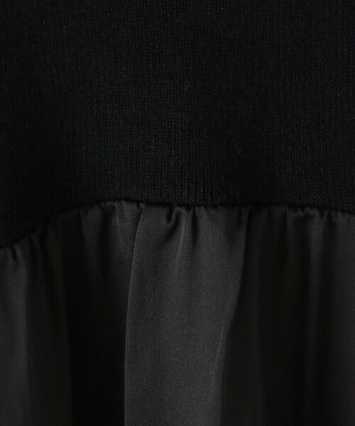 la.f... / ラ・エフ ニット・セーター | 【WEB限定】""1枚でサマになる""ふんわりドッキングニット | 詳細13