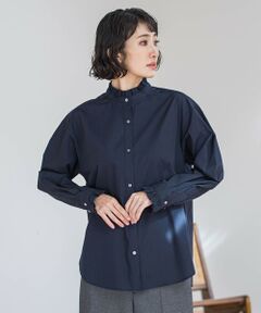 la.f... / ラ・エフ シャツ・ブラウス | ネックフリルブラウス