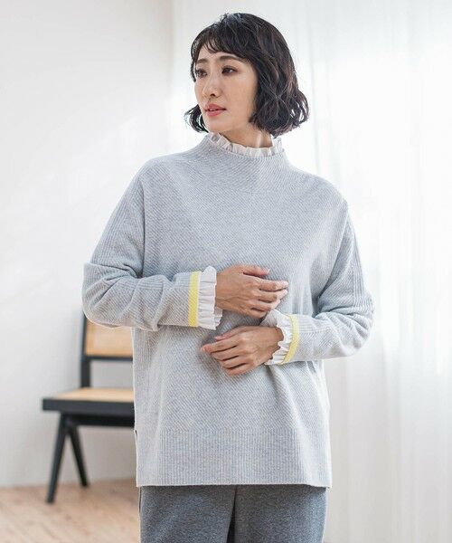 la.f... / ラ・エフ シャツ・ブラウス | ネックフリルブラウス | 詳細18