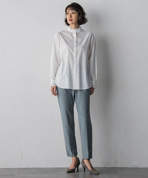 la.f... / ラ・エフ シャツ・ブラウス | ネックフリルブラウス | 詳細2