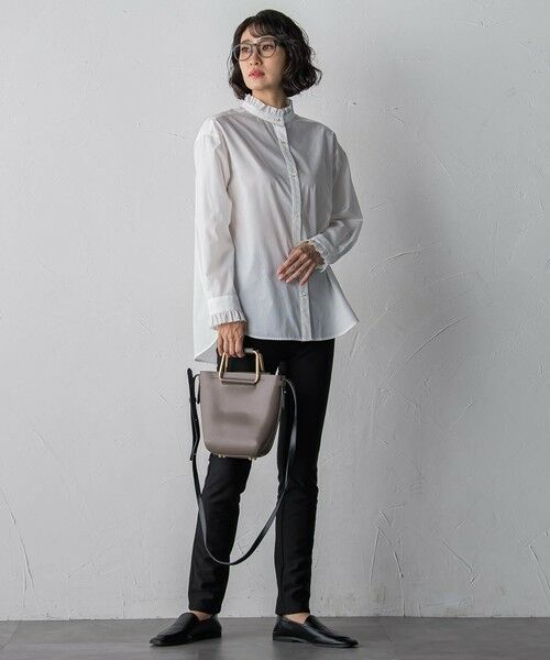 la.f... / ラ・エフ シャツ・ブラウス | ネックフリルブラウス | 詳細9