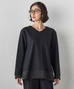 la.f... / ラ・エフ シャツ・ブラウス | ピクシエスタVネックブラウス≪洗濯機で洗える≫