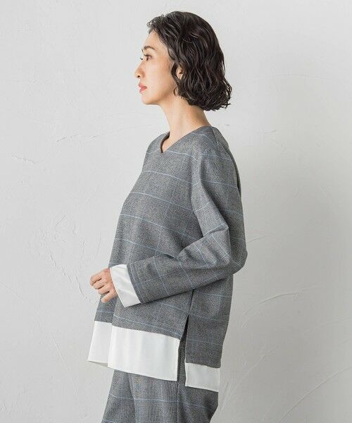 la.f... / ラ・エフ シャツ・ブラウス | ピクシエスタVネックブラウス≪洗濯機で洗える≫ | 詳細29