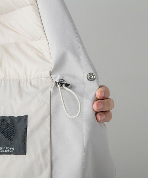 la.f... / ラ・エフ ダッフルコート | パーテーションダウンロングコート | 詳細27