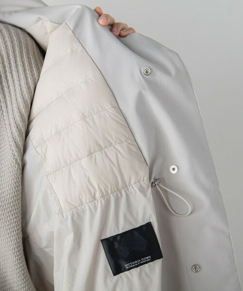 la.f... / ラ・エフ ダッフルコート | パーテーションダウンロングコート | 詳細28