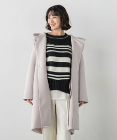 la.f... / ラ・エフ ダッフルコート | 【WEB限定】2wayダンボールショールフードコート