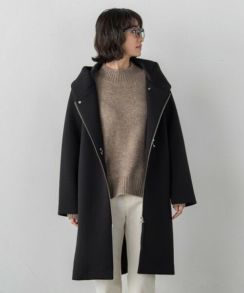 la.f... / ラ・エフ ダッフルコート | 【WEB限定】2wayダンボールショールフードコート | 詳細1