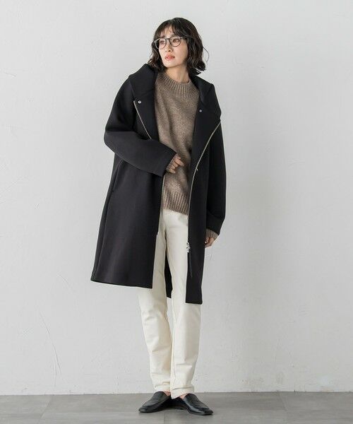 la.f... / ラ・エフ ダッフルコート | 【WEB限定】2wayダンボールショールフードコート | 詳細2