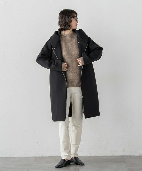 la.f... / ラ・エフ ダッフルコート | 【WEB限定】2wayダンボールショールフードコート | 詳細3