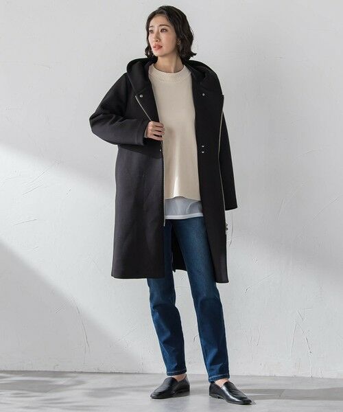 la.f... / ラ・エフ ダッフルコート | 【WEB限定】2wayダンボールショールフードコート | 詳細5