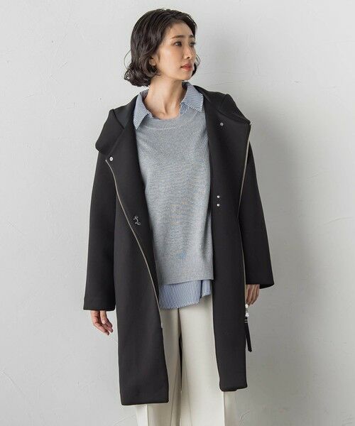 la.f... / ラ・エフ ダッフルコート | 【WEB限定】2wayダンボールショールフードコート | 詳細10