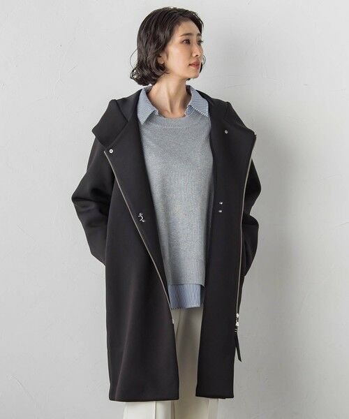 la.f... / ラ・エフ ダッフルコート | 【WEB限定】2wayダンボールショールフードコート | 詳細11