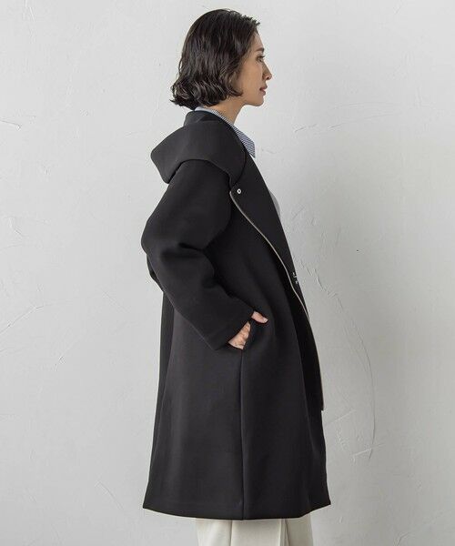 la.f... / ラ・エフ ダッフルコート | 【WEB限定】2wayダンボールショールフードコート | 詳細12