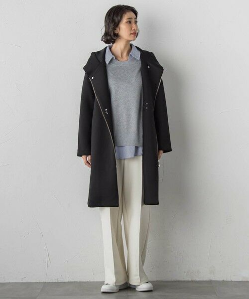 la.f... / ラ・エフ ダッフルコート | 【WEB限定】2wayダンボールショールフードコート | 詳細13