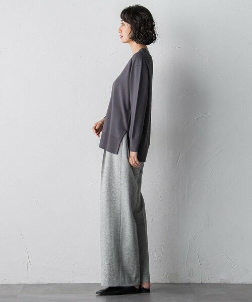 la.f... / ラ・エフ その他パンツ | ウールラメシャンブレーパンツ | 詳細16