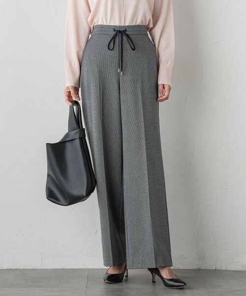 la.f... / ラ・エフ その他パンツ | エクセレントウォーム裏起毛ワイドパンツ（ブラック系その他）