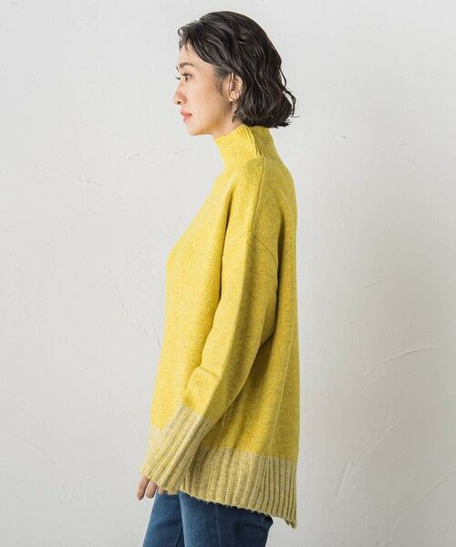 la.f... / ラ・エフ ニット・セーター | 【WEB限定】""ふんわり配色の""もっちりハイネックニット | 詳細2