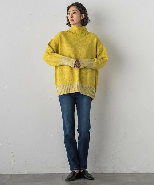 la.f... / ラ・エフ ニット・セーター | 【WEB限定】""ふんわり配色の""もっちりハイネックニット | 詳細4