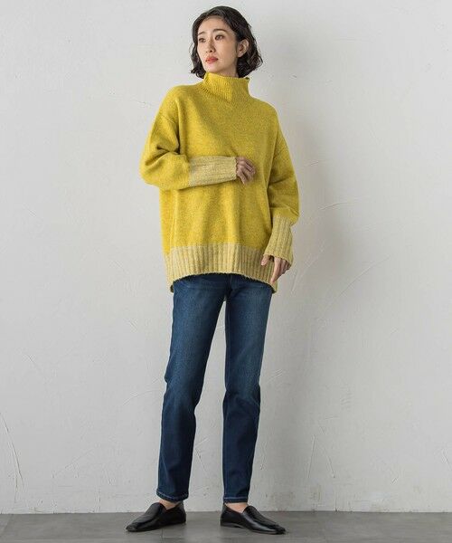 la.f... / ラ・エフ ニット・セーター | 【WEB限定】""ふんわり配色の""もっちりハイネックニット | 詳細5