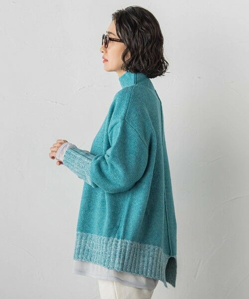 la.f... / ラ・エフ ニット・セーター | 【WEB限定】""ふんわり配色の""もっちりハイネックニット | 詳細20