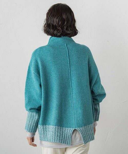 la.f... / ラ・エフ ニット・セーター | 【WEB限定】""ふんわり配色の""もっちりハイネックニット | 詳細21