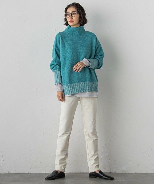 la.f... / ラ・エフ ニット・セーター | 【WEB限定】""ふんわり配色の""もっちりハイネックニット | 詳細23