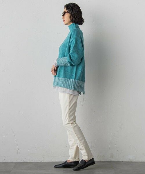 la.f... / ラ・エフ ニット・セーター | 【WEB限定】""ふんわり配色の""もっちりハイネックニット | 詳細24