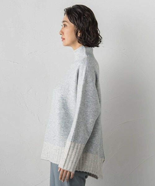 la.f... / ラ・エフ ニット・セーター | 【WEB限定】""ふんわり配色の""もっちりハイネックニット | 詳細21