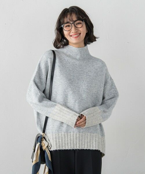 la.f... / ラ・エフ ニット・セーター | 【WEB限定】""ふんわり配色の""もっちりハイネックニット | 詳細27