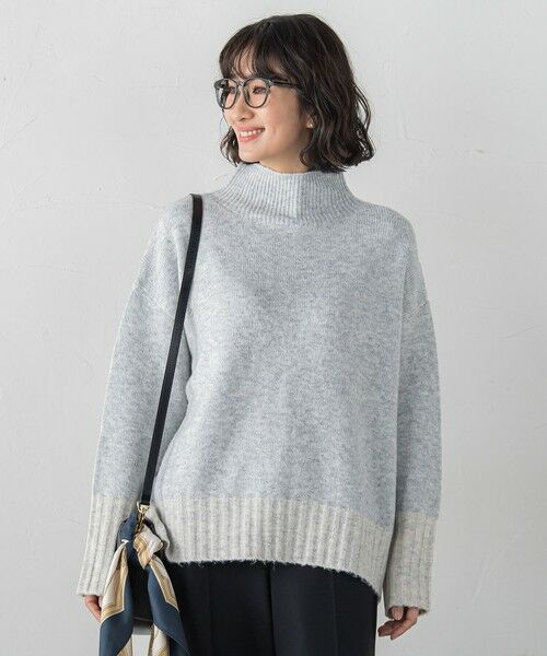 la.f... / ラ・エフ ニット・セーター | 【WEB限定】""ふんわり配色の""もっちりハイネックニット | 詳細28