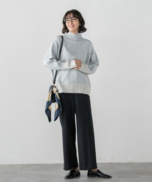 la.f... / ラ・エフ ニット・セーター | 【WEB限定】""ふんわり配色の""もっちりハイネックニット | 詳細30