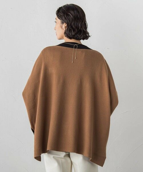 la.f... / ラ・エフ ニット・セーター | 【WEB限定】""前後で印象が変わる""ドルマンバイカラーニット | 詳細19