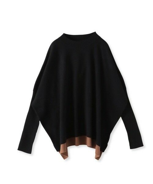 la.f... / ラ・エフ ニット・セーター | 【WEB限定】""前後で印象が変わる""ドルマンバイカラーニット | 詳細23