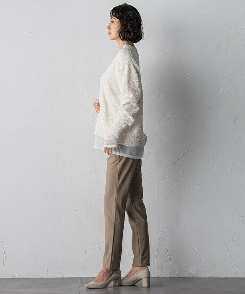 la.f... / ラ・エフ ニット・セーター | ツヤモールVネックニット | 詳細6