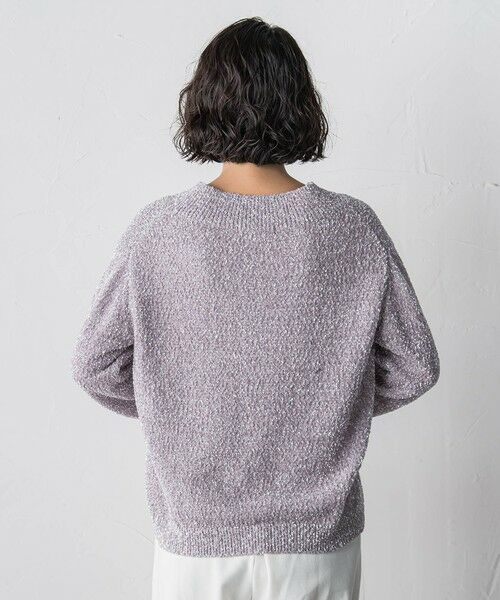 la.f... / ラ・エフ ニット・セーター | ツヤモールVネックニット | 詳細16